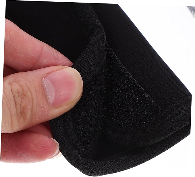 Mikikit 2pcs Deadlift Squat Pad Barbell Hip Thrust Lifting Grip Protection Polyester Mat Accessories