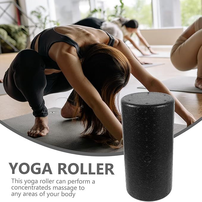 Healifty Yoga Muscle Roller Foam Column 30x15cm Epp Massage Stick for Muscle and Fitness Relaxation