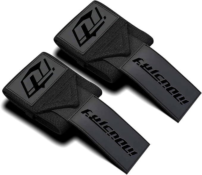 Industry Wrist Wraps - No Thumb Loop Lifting Straps - Wrist Straps For Men & Women. Gym, Crossfit, Power Lifting, Body Building, Weightlifting, Deadlift