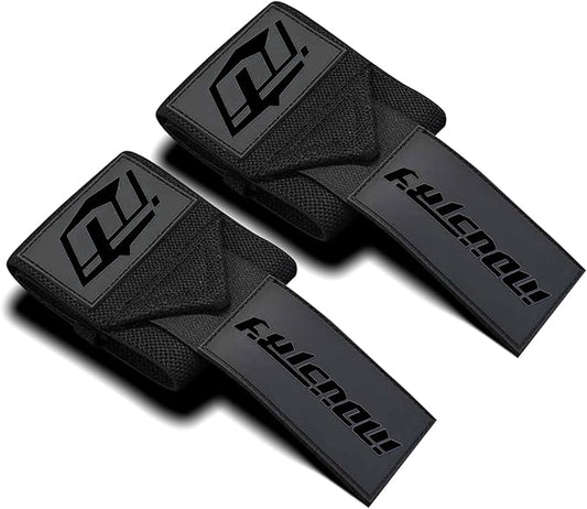 Industry Wrist Wraps - No Thumb Loop Lifting Straps - Wrist Straps For Men & Women. Gym, Crossfit, Power Lifting, Body Building, Weightlifting, Deadlift