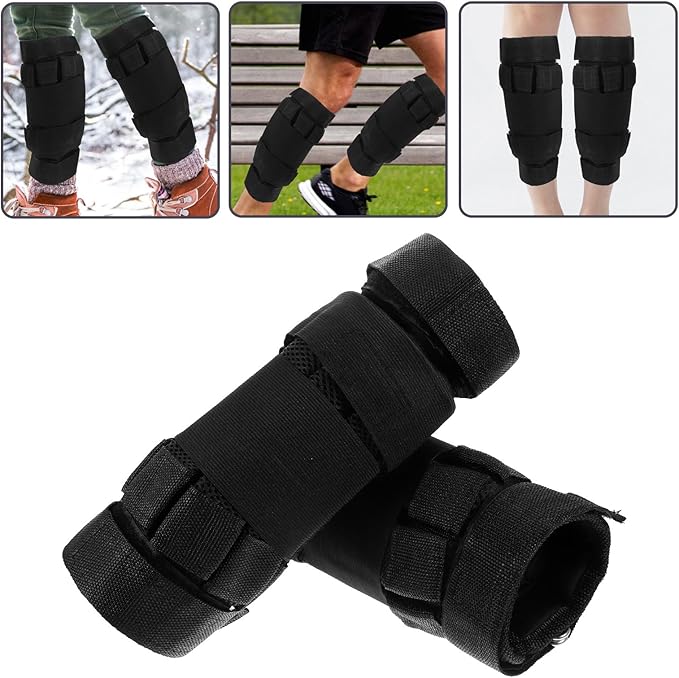 Adjustable 16Kg Ankle Weight Covers for Running and Strength Training, Breathable Exercise Belt for Men, Wearable Leg Weights for Fitness and Workout