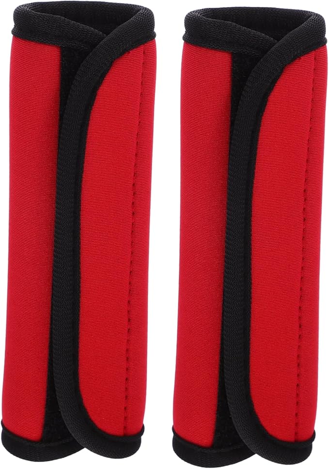 2PCS Barbell Pad Set Detachable Polyester Anti-Slip Grip Covers for Horizontal Bars Protective Mat for Hip Thrusts and Weightlifting Indoor Gym Accessories