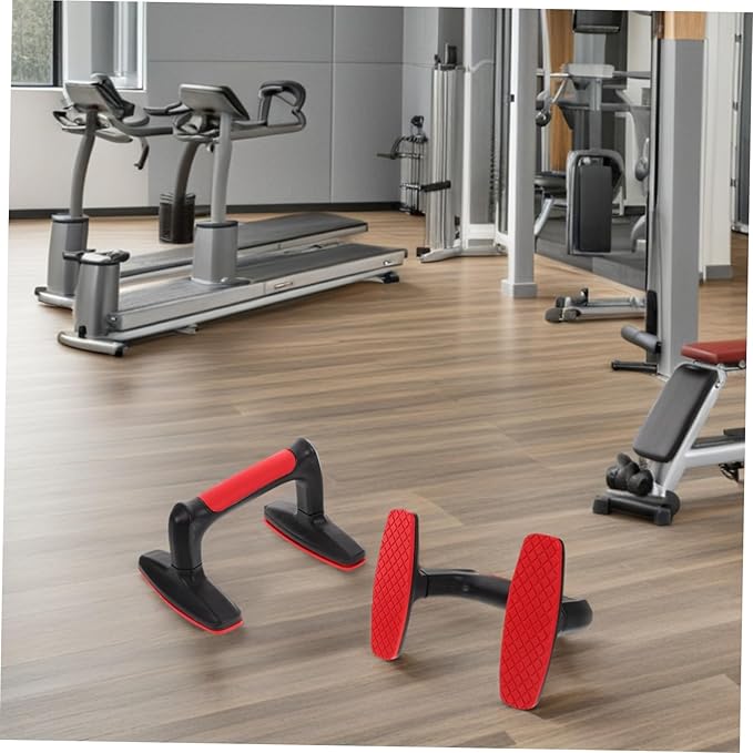 HEMOTON Strength Training Bars Home Gym Handles Calisthenics Accessory Ergonomic Fitness Equipment Set