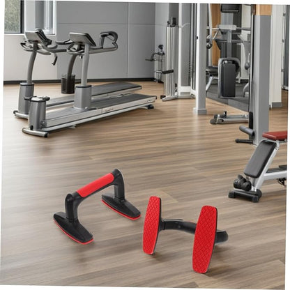 HEMOTON Strength Training Bars Home Gym Handles Calisthenics Accessory Ergonomic Fitness Equipment Set