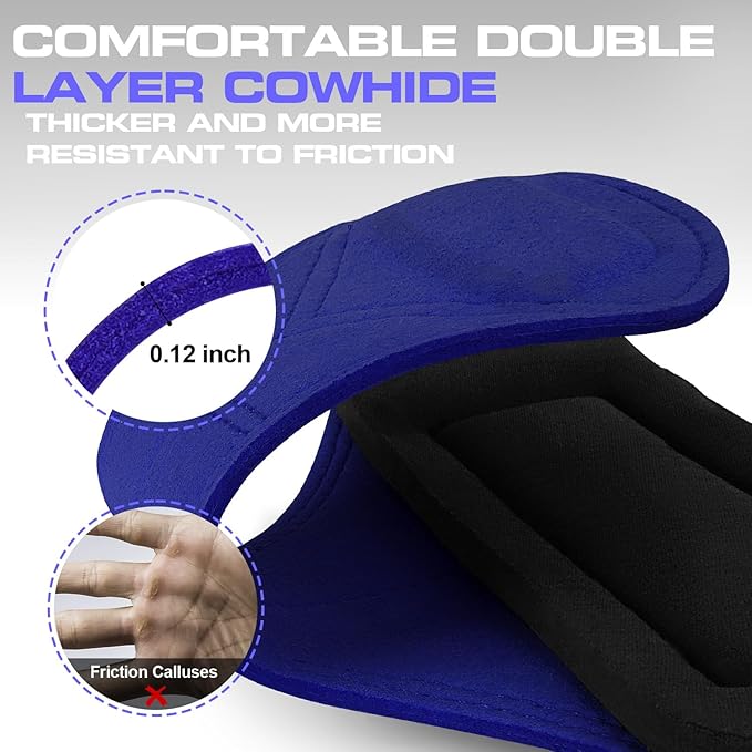 Lifting Straps, Weight Lifting Wrist Wraps for Weightlifting, Heavy Powerlifting, Deadlifts, Rows, Pull Ups, Adjustable Neoprene Padded Gym Workout Strength Training Wrist Hooks for Men/Women
