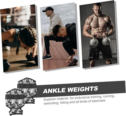 Mipcase Adjustable Weighted Ankle Weights for Men and Women Total Each Portable Strength Training Sandbags for Running Walking and Fitness Workouts