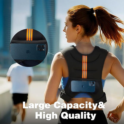 Weighted Vest Woman and Men Workout Equipment Weight Loss Fitness Ankle Weights Sets Calisthenics Running Free Adjustable for Walking Exercise Wrist Rucking Gym Accessories
