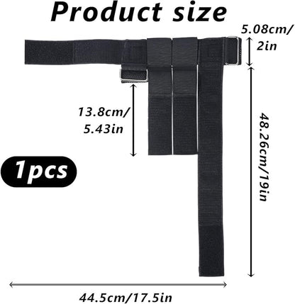 Dumbbell Foot Attachment Tibialis Trainer Ankle Straps Dumbbell Attachment Straps Adjustable Ankle Weight Lifting Strap for Women Men Fitness Training Home Gym Equipment Leg Extension Hamstring Curls