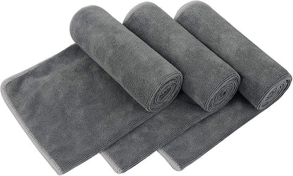 VIVOTE Microfiber Gym Towels Sports Fitness Workout Sweat Towel Super Soft and Absorbent3 Pack 16 Inch X 32 Inch