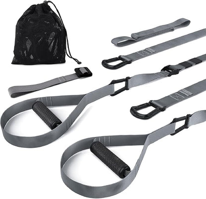 Home Training Kit, Trainer Bands for Home Gym, Travel, and Outdoors, Exercise Straps for Home Gym