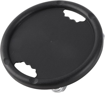 Pssopp Sliding Disc, Slip Proof Core Slider with 4 Rollers for Ab, Durable Workout Tool for Home Gym and Office Use
