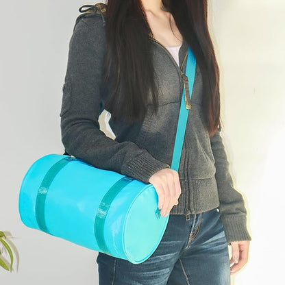 Small Gym Bag for Women Lightweight Mini Sport Bag Gym Tote Bag Duffle Pack for Workout Yoga Swimming Dance(SkyBlue)