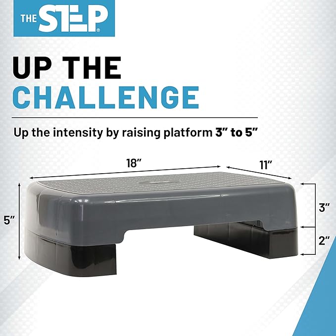 The Step Aerobic Platforms for Home Workout Steppers for Exercise