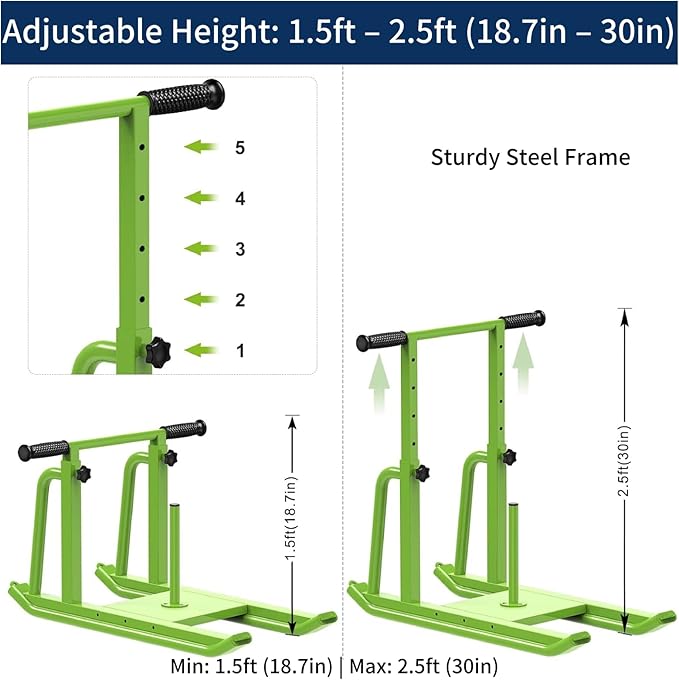 Kipika Weight Sled, Workout Sled, Fitness Strength Training Sled, Speed Training Sled for Athletic Exercise, Speed Improvement, Easily Through Obstacles, Suitable for 1" & 2" Weight Plate