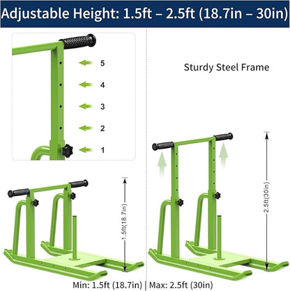 Kipika Weight Sled, Workout Sled, Fitness Strength Training Sled, Speed Training Sled for Athletic Exercise, Speed Improvement, Easily Through Obstacles, Suitable for 1" & 2" Weight Plate