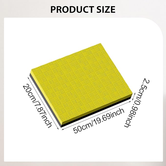 Exercise Balance Pad Foam Mat Practice Portable Soft Non Slip High Density Knee Pad Balance Cushion for Gym Fitness