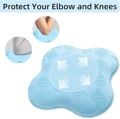 2 packs Yoga Knee Pad Mats Extra Thick for Knees Elbows Wrist Hands Head Foam Pilates Kneeling pad Yoga Knee Cushion Thick Exercise Pads for Knees Elbows Wrist Hands Head Foam Pilates Kneeling pad，Support Foam Pads for Women and Men