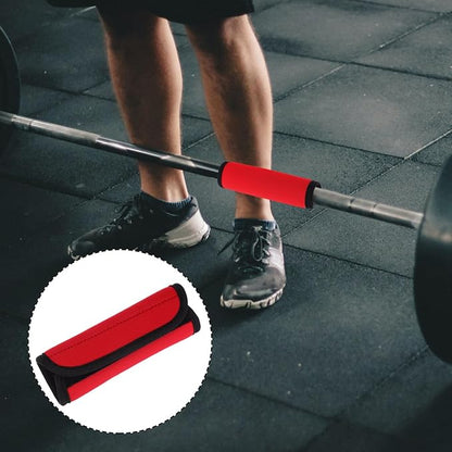 SUPVOX Barbell Grips, 2pcs Dumbbell Handles Bar Grips Detachable Horizontal Bars Cover Power Lifting Strength Training