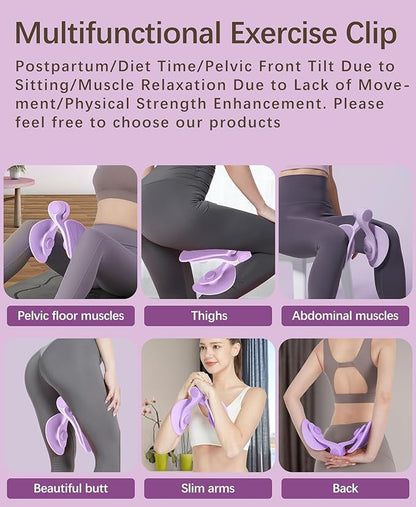 Thigh Exerciser Kegel Exerciser, Pelvic Floor Trainer, Kegel Trainer for Postpartum Rehabilitation, Trimmer Inner Thigh, Thigh Toner Workout,