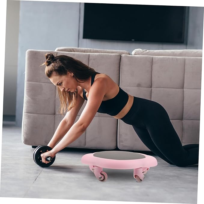 Sliding Discs for Exercise Fitness Abdominal Training Board Lightweight Portable Workout Equipment Anti-skid Sweat-resistant for Core Strengthening Balance Training
