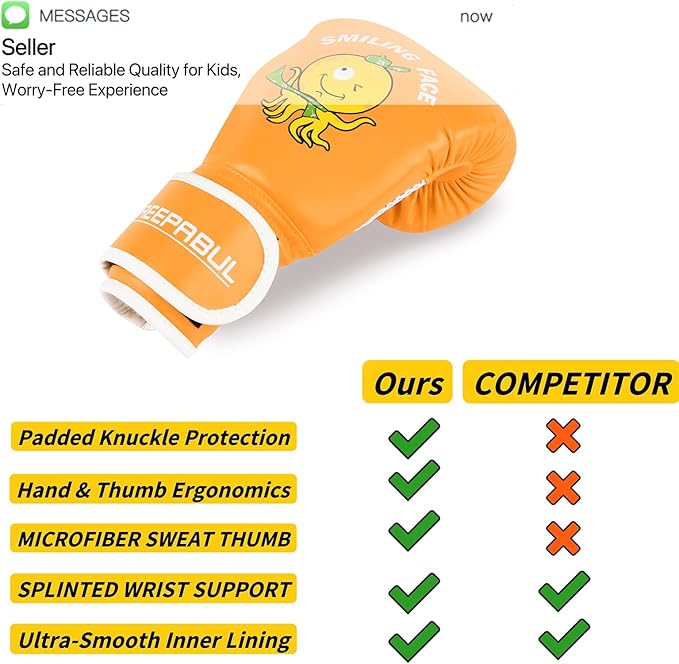 Upgrade Kids Boxing Gloves for 3-8 Year Boys and Girls, Toddler Boxing Gloves for Kids Training, Boxing Gloves Kid Sparring for Punching Bag, Kickboxing, Muay Thai, MMA