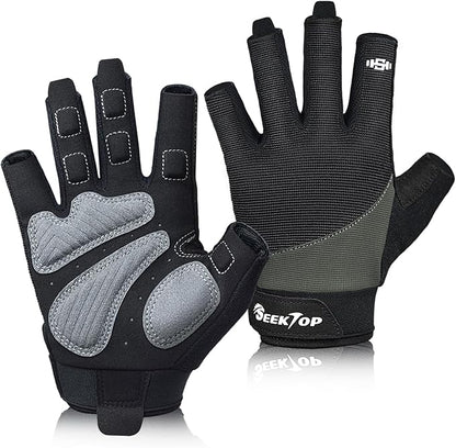 Seektop Workout Gloves for Men and Women, Weight Lifting Gloves with Full Protection, Excellent Grip, Gym, Breathable Exercise Gloves for Weightlifting, Fitness, Training