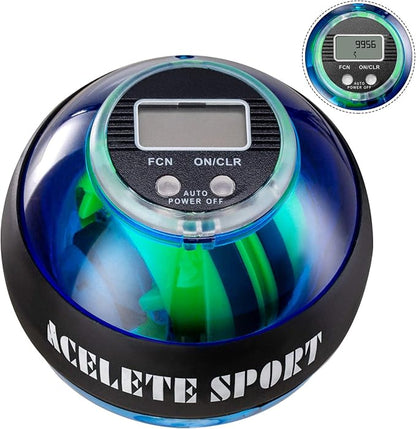 Gyro Ball Wrist Exerciser Gyroscope Ball Forearm Strengthener for Stronger Wrist Bones and Muscle