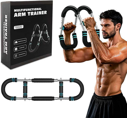 Twister Arm Trainer, Chest Workout Equipment 40-100lb Adjustable Arm Trainer, Twister Arm Trainer, Portable Power Twister Bar, Detachable Design Fitness Anywhere