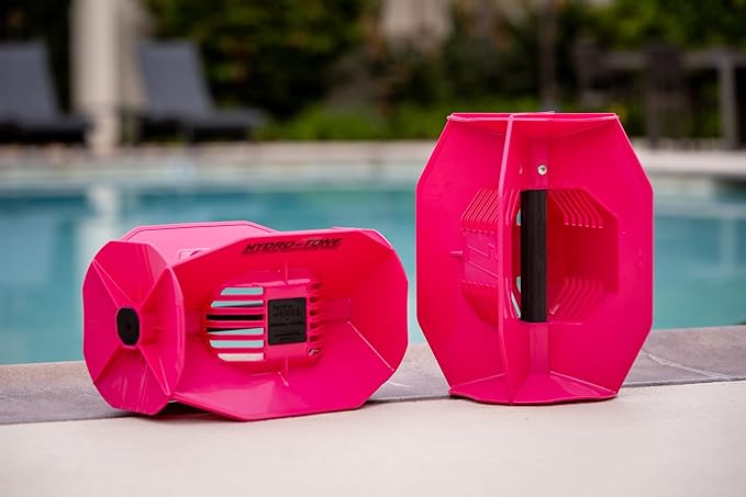 Hydro Tone Functional Aquatic Dumbbells for Pool Exercise Enhance Strength and Resistance Versatile 3D Design Durable Hi-impact Polypropylene Made in the USA Pair