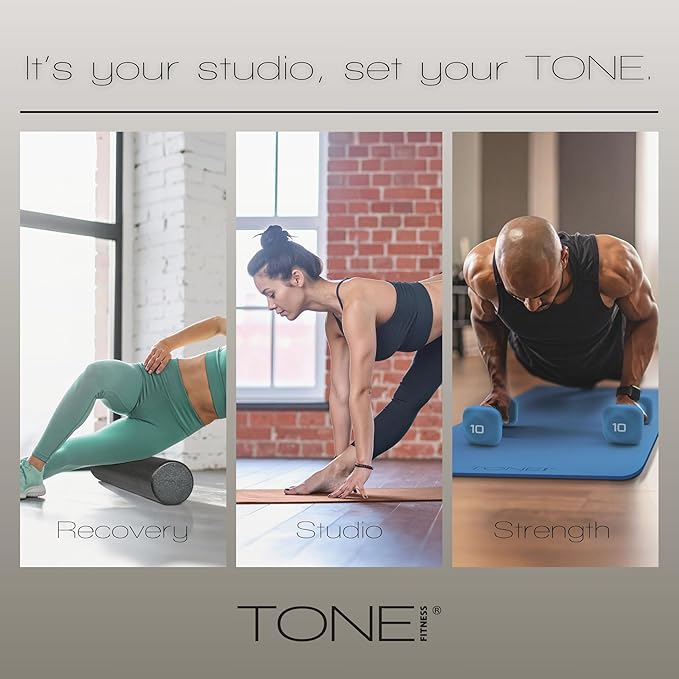 Tone Fitness Foldable Hip Thrust & Glute Exercise Machine | Adjustable Sissy Squat, Core & Leg Trainer | Multiple Colors