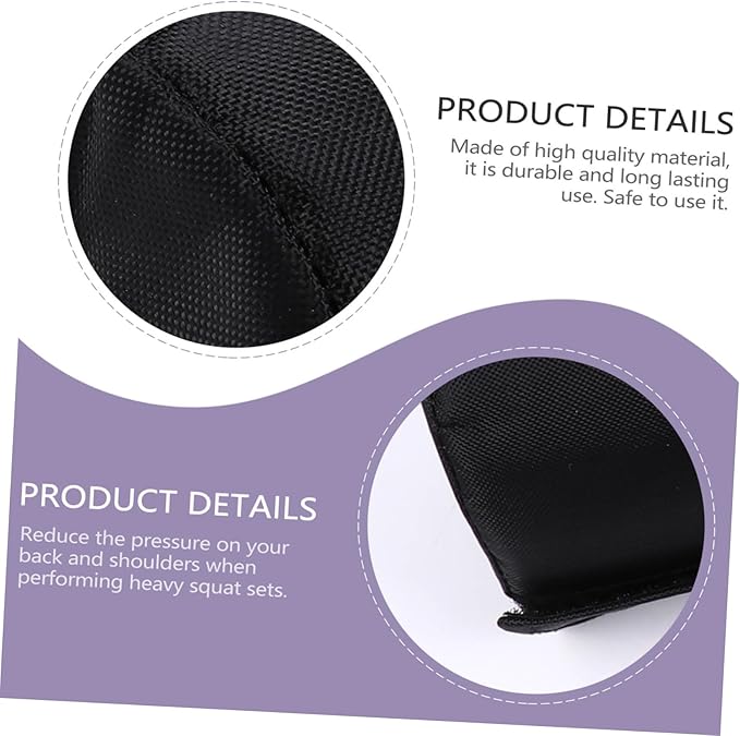 Barbell Pad for Squats and Hip Thrusts Slip Shoulder Support Mat for Weight Lifting and Protection for Neck and Shoulders for Gym Workouts