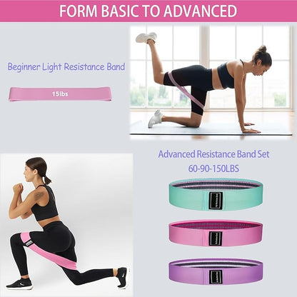 Pilates Kit for Home Workouts, Pilates Essential Kit 12-Piece -Home Pilates Workout Kit for Women with 12.6”Magic Circle, 9.8” Yoga Ball & 6 Resistance Bands for Stretching at Home Gym & Studio