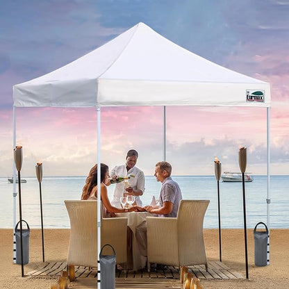 Eurmax USA 145 LBS Weight Capacity Pop up Gazebos Weights Sand Bags for Pop up Canopy Tent Pergola Outdoor Instant Canopies, 4-Pack (Without Sand) Gray