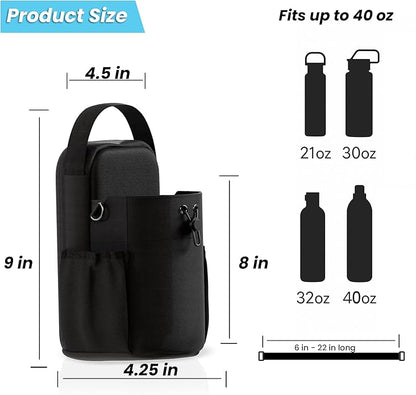 CORDOBA & CO., Magnetic Gym Bag Man Woman, Super Strong Magnetic Bottle Bag, 11LB Weight Capacity, Crossbody Gym Water Holder