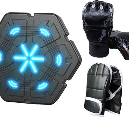 1 Boxing Electronic Music Punching Mounted Reaction Target Comfortable Material Suitable for Home Fitness Adults Children Indoor Exer
