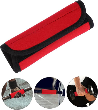 2pcs Portable Barbell Pad with Anti-slip Design for Deadlifts Lightweight Protective Cover for Hip Thrusts Compatible with Dumbbells and Bars Easy to Clean and Store
