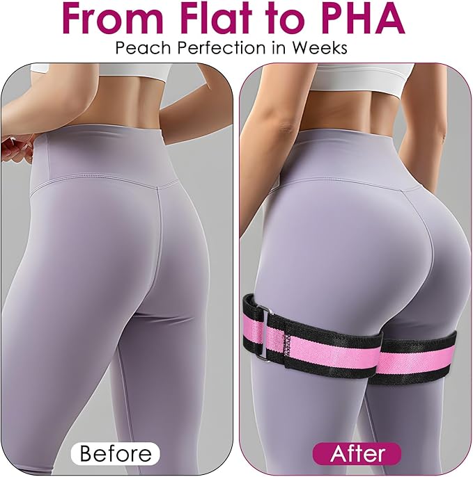 Resistance Bands Set, Adjustable Ankle Exercise Bands with Cuffs Home Gym Workout Fitness Equipment with Carry Bag for Women Leg Booty Butt Lift Kickbacks Hip Training Working Out Yoga