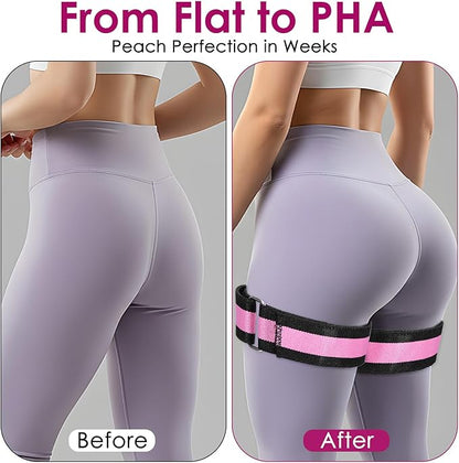 Resistance Bands Set, Adjustable Ankle Exercise Bands with Cuffs Home Gym Workout Fitness Equipment with Carry Bag for Women Leg Booty Butt Lift Kickbacks Hip Training Working Out Yoga