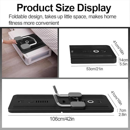 Upgraded AB Roller Wheel Workout Board with Elbow Support, Auto Rebound Abdominal Board, Core Trainer, Abdominal Exercise Machine, Workout Equipment