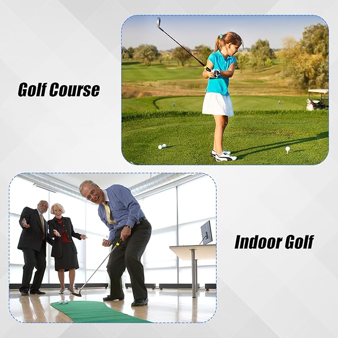 Golf Club Grip Trainer, Right Hand Lightweight Swing Trainer Golf Training Aid with Anti-Slip Wrist Support Accessories for Correct Hand Position & Grasp
