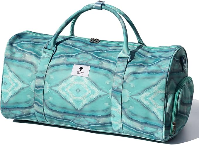Original Floral Water Resistant Duffel Bag Gym bag Weekender Travel Bag for Gym Beach Travel Daily Bags