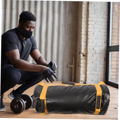 Mikikit Workout Weight Bag for Men Portable Strength Training Equipment Fitness Bag for Sled Workouts Versatile Design for Endurance and Strength Building Capacity
