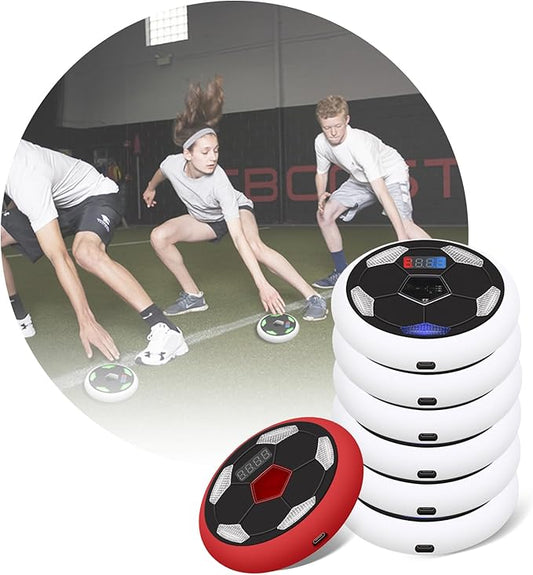 Speed Agility Training Lights, 6+1 Reaction Lights Sets for Football, Boxing, Fitness, Sports Training Equipment, for Coaches, Gyms and Individual Athlete Workouts