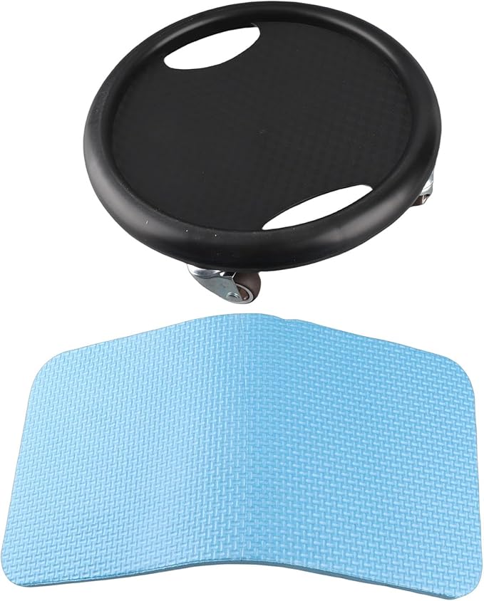 Core Slider, Ab Workout Sliding Disc with 4 Universal Rollers for Abdominal Training, Home Gym Exercise