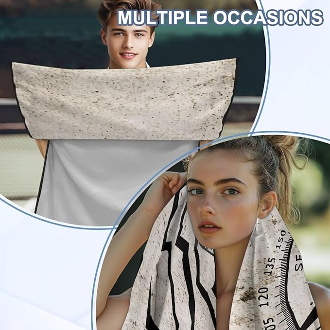 Bulopur Mountain Waterproof Sweat Towel Car Seat Cover Anti-Slip Bucket Seat Protector Universal for Cars SUV Truck Van Sedans Beach Towel Machine Washable