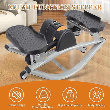 Stepper Rock Stepper Steppers for Exercise at Home Stepper Machine Side-to-Side Rock Stepper with Non-Slip Mat & Digital Display Top Choice for Home Workouts