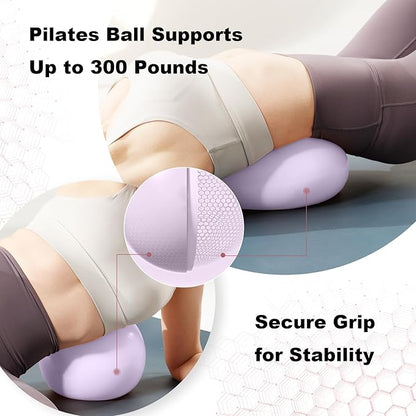 Exercise Ball for Workouts, Anti-Burst and Slip Resistant Yoga Ball for Gym Fitness and Physical Therapy