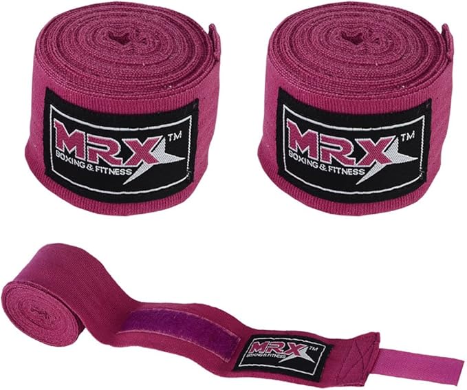 MRX BOXING & FITNESS Boxing Hand Wraps 100% Cotton Multi Colors Great for MMA Boxing Muay Thai Kick Boxing Training 118, 160, 180 Length