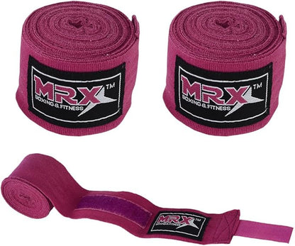 MRX BOXING & FITNESS Boxing Hand Wraps 100% Cotton Multi Colors Great for MMA Boxing Muay Thai Kick Boxing Training 118, 160, 180 Length