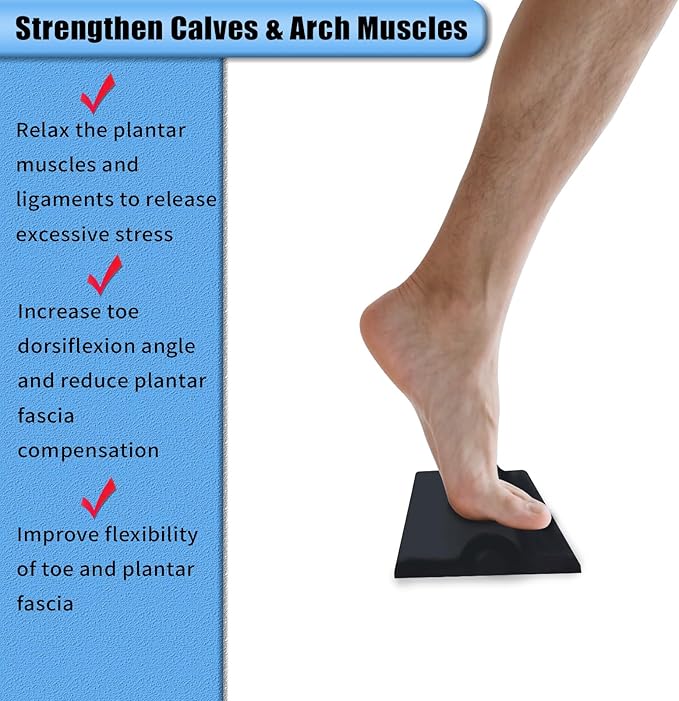 Plantar Fasciitis Relief Ankle Strengthener - Foot & Board Foot Arch Strengthener for Achilles Tendonitis Heel Spurs Balance for Support Flat Feet & Post-Injury Recovery